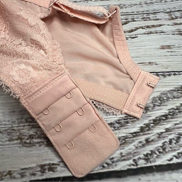 Sculptresse by Panache 38FF Sasha Molded Plunge T-Shirt Bra Soft Pink NEW - Picture 7 of 12